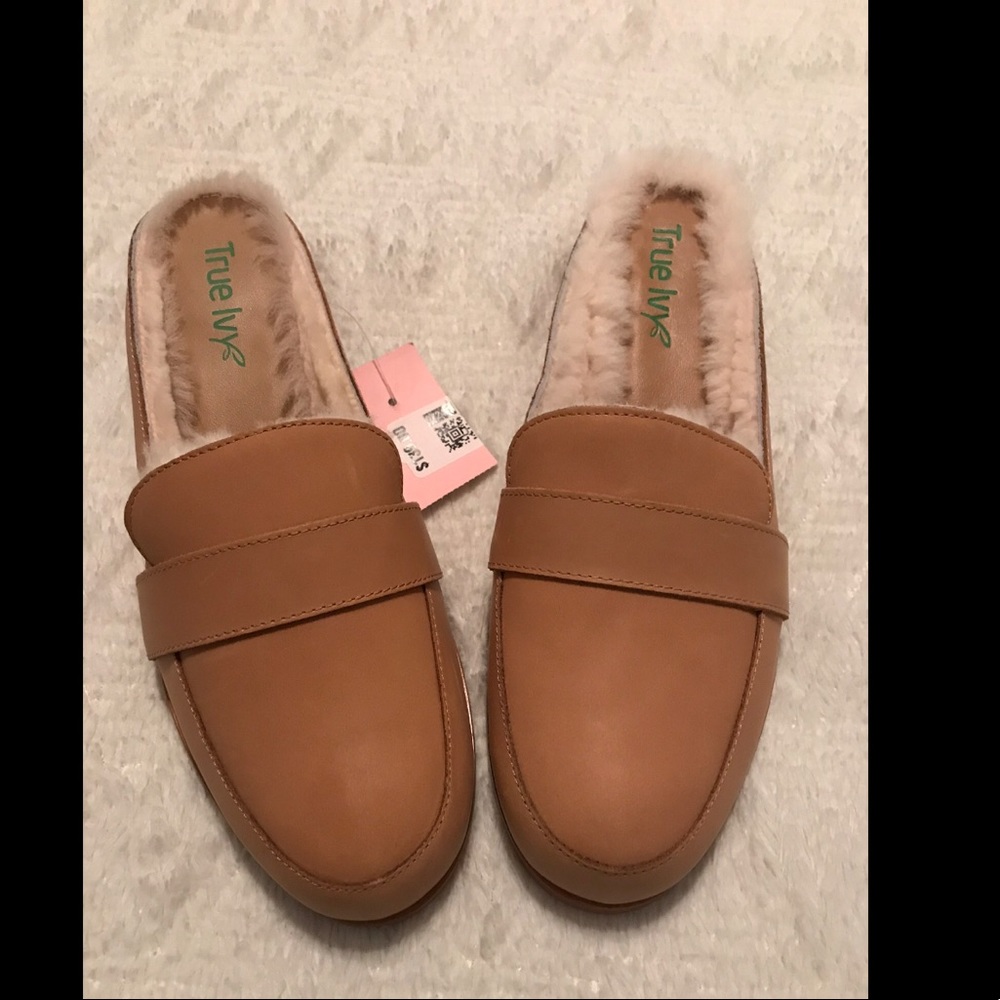 True ivy loafers with warm fuzzy inner lining
